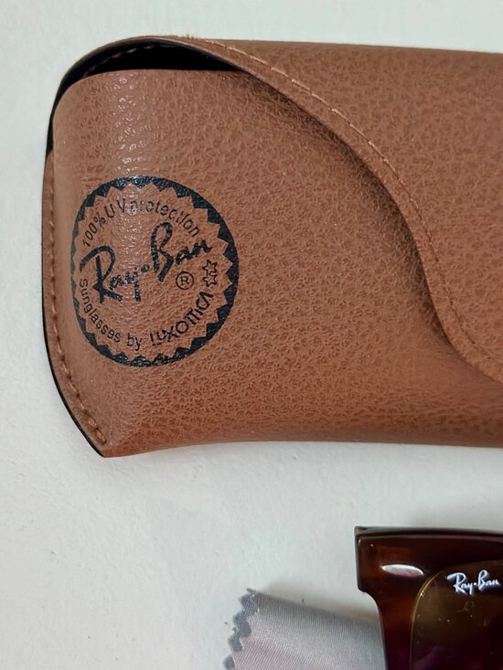 Ray-Ban RB2140 Original Wayfarer 954 Havana Tortoise Brown 50mm Italy NWOT main image 13